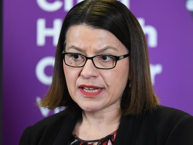 Minister for Health Jenny Mikakos. Picture: AAP.