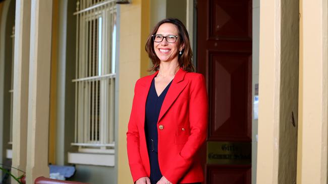 Brisbane Girls Grammar School Principal Jacinda Euler. Picture: David Clark