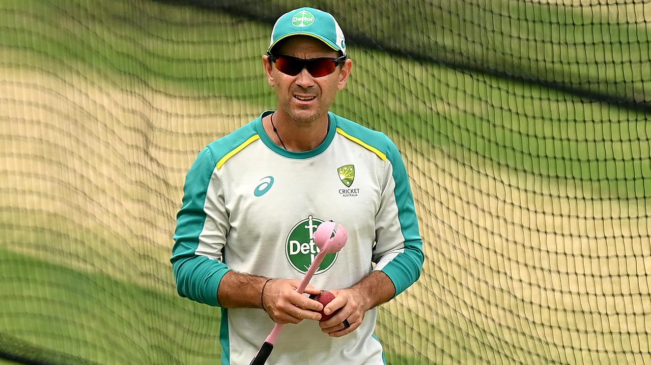 Australian men’s cricket coach Justin Langer. (Photo by Bradley Kanaris/Getty Images)