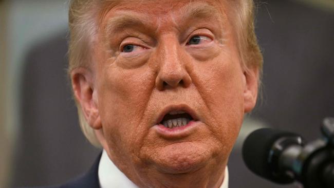 US President Donald Trump. Picture: Jim Watson/AFP