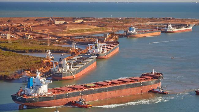 The area around WA’s Port Hedland offers high rental returns for property investors. Picture: Pilbara Ports Authority