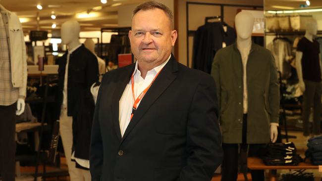 Myer chief executive John King struck a deal with Scentre to keep its Canberra store open.