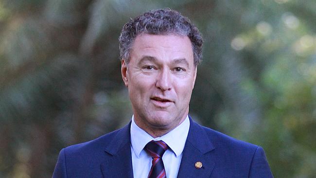 John-Paul Langbroek: “My electorate has re-endorsed me and anyone from the LNP or anyone else can have a go and I will see them off.” Picture: Marc Robertson