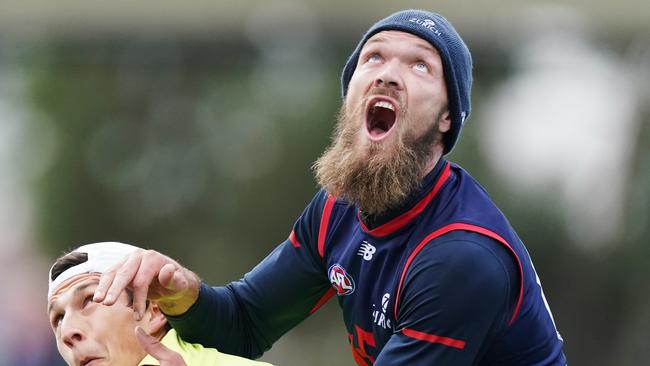 Max Gawn will take on Carlton’s back-up ruckman Marc Pittonet in Round 2.