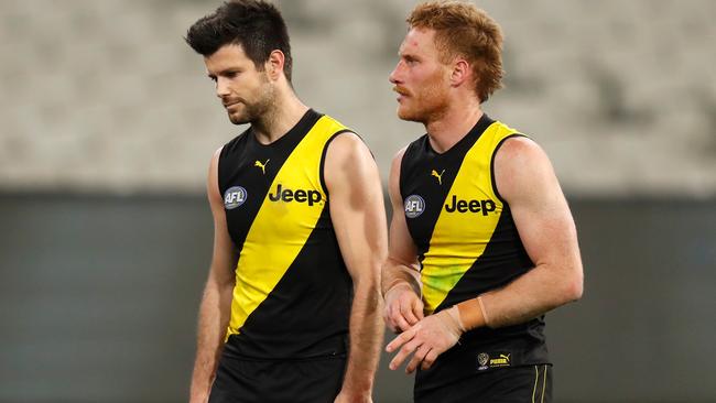 Trent Cotchin believes some Tigers may not join an AFL hub. Picture: Getty Images