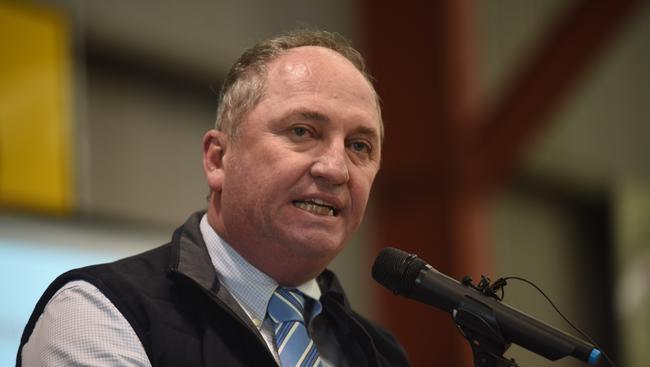 The complaint eventually led to Barnaby Joyce resigning as Deputy Prime Minister. Picture: Andy Tyndall