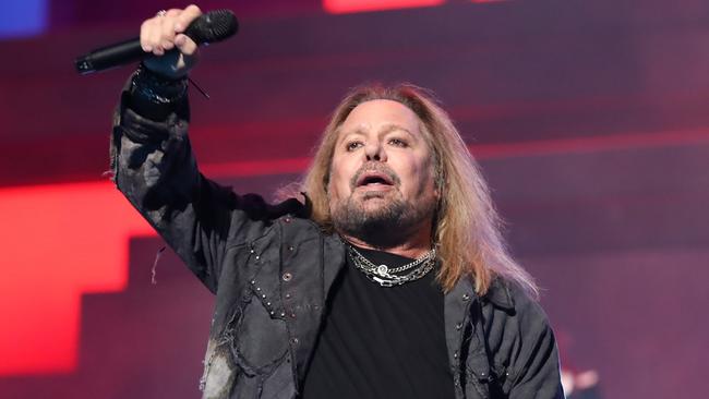 Lead singer Vince Neil. Picture: Scott Winters/Icon Sportswire via Getty Images