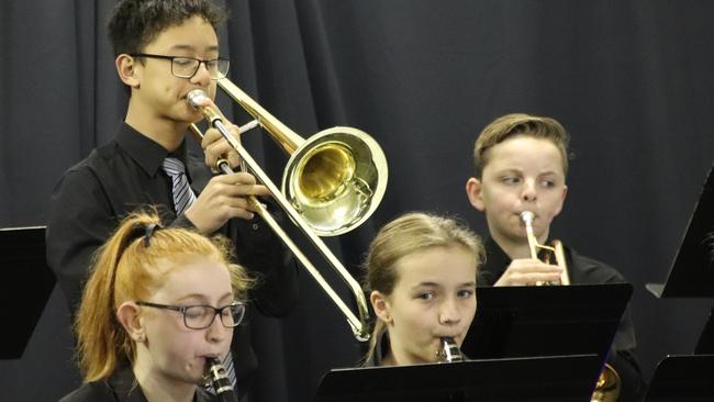 Tenison Woods College students performing at a past edition of Generations in Jazz. Picture: Supplied.