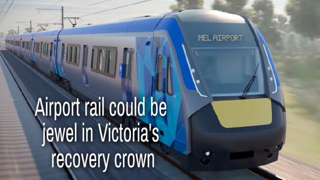 Airport rail could be jewel in Victoria's recovery crown