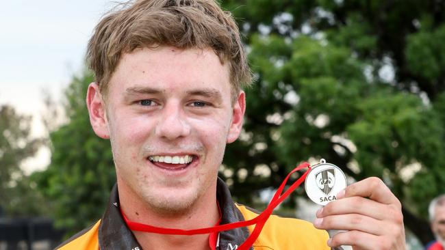 Rob Zadow Medallist John Dalton, who starred in Kensington’s grand final triumph with an unbeaten 104. Picture: RUSSELL MILLARD (AAP).