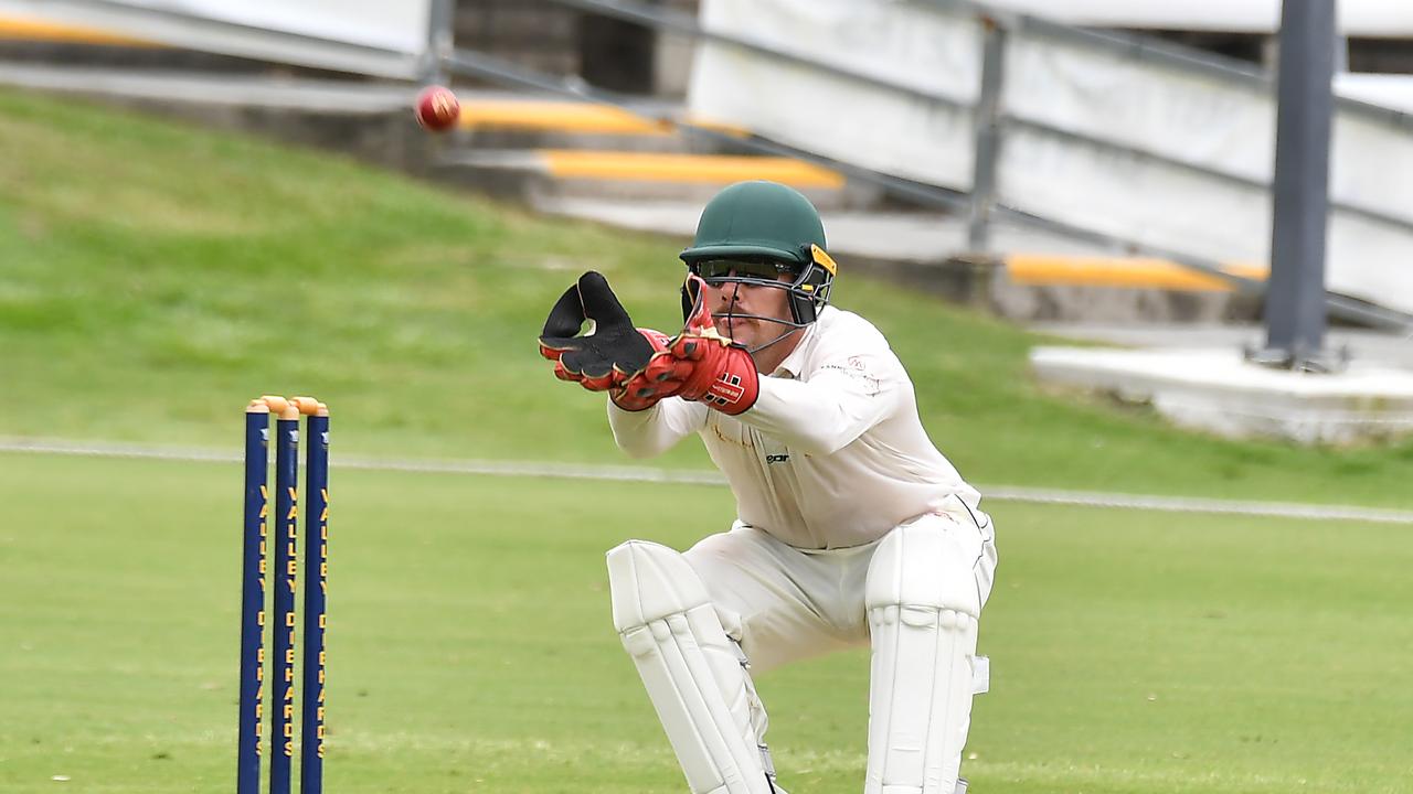 Bulls Masters first grade cricket between Valley and Redlands. Saturday December 14, 2024. Picture, John Gass