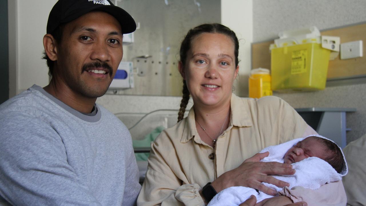 ‘He was 10 days overdue’: Territory family welcomes baby boy on first day of 2025