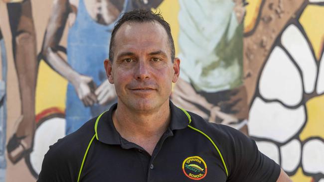 Alice Springs Yipirinya School principal Gavin Morris. Picture: Grenville Turner