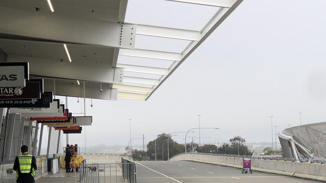 Fog at Adelaide Airport Picture: Shashi Baltutis