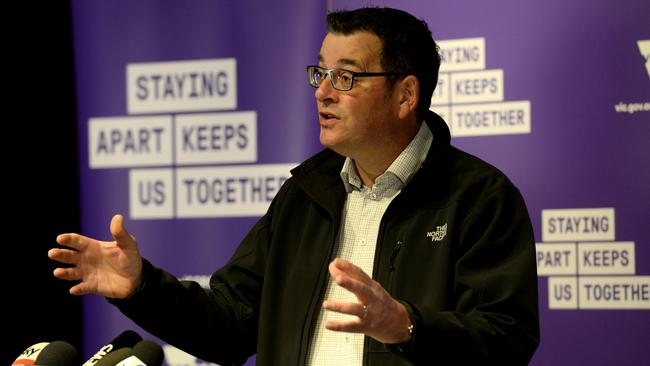 Victorian Premier Daniel Andrews. Picture: Andrew Henshaw