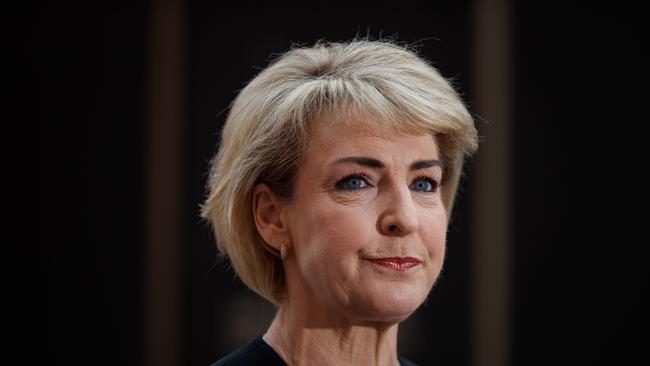 Senator Michaelia Cash called the union appeal was “a shameless union power grab”. Picture: NewsWire / Nikki Short