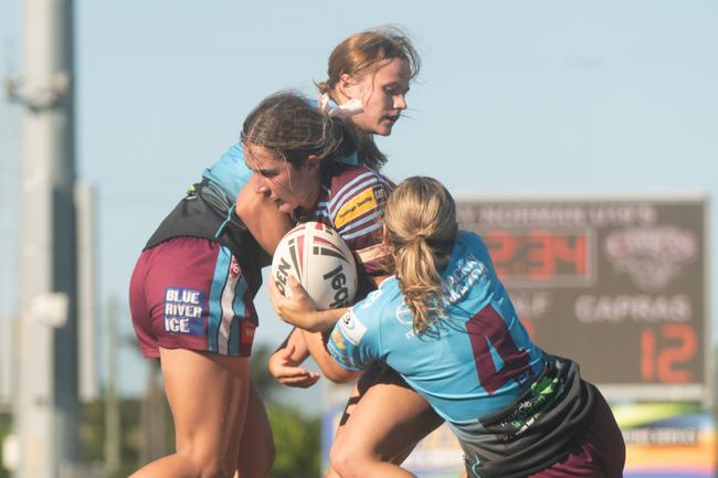 Mackay Cutters vs Central Queensland Capras Harvey Norman U19's Saturday 8 March 2025 Picture:Michaela Harlow