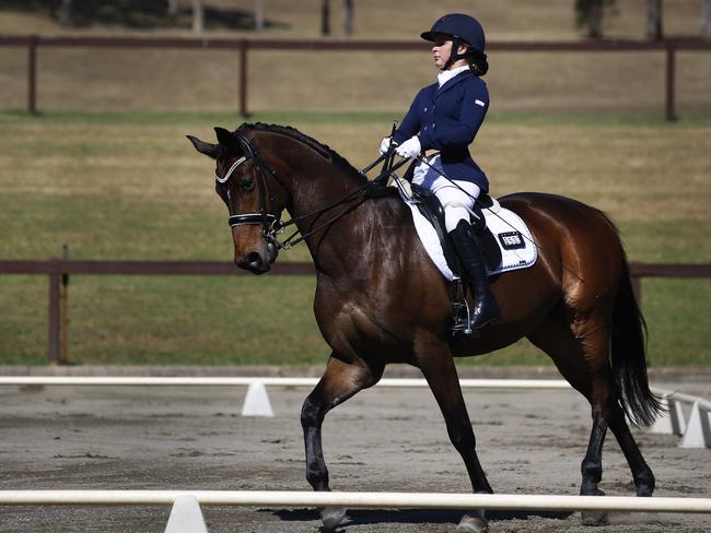 Emma Booth and Zidane in action / Picture: Dylan Robinson