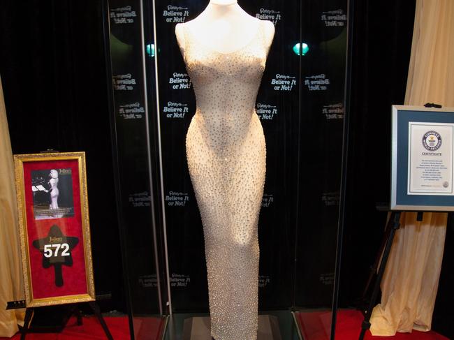 Ripley’s bought the dress for $6.8 million in 2016. Picture: Liliane Lathan/Getty Images