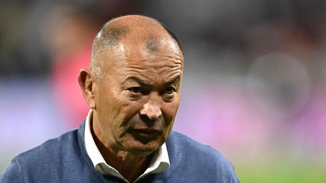 Eddie Jones has apologised to Wallabies supporters following their Rugby World Cup defeat to Wales. Picture: AFP