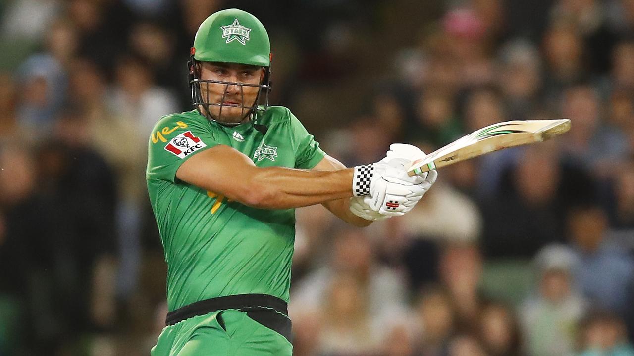 Marcus Stoinis hit the winning runs against the Renegades.