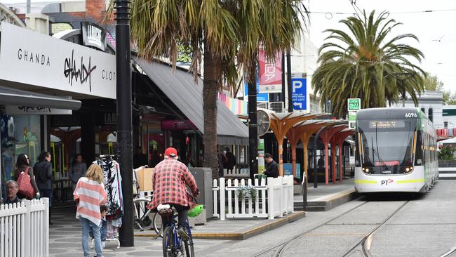 Far from a jewel in Melbourne’s crown, residents and businesses in St Kilda say its becoming overrun with crime and drug use. Picture: NCA NewsWire / Nicki Connolly