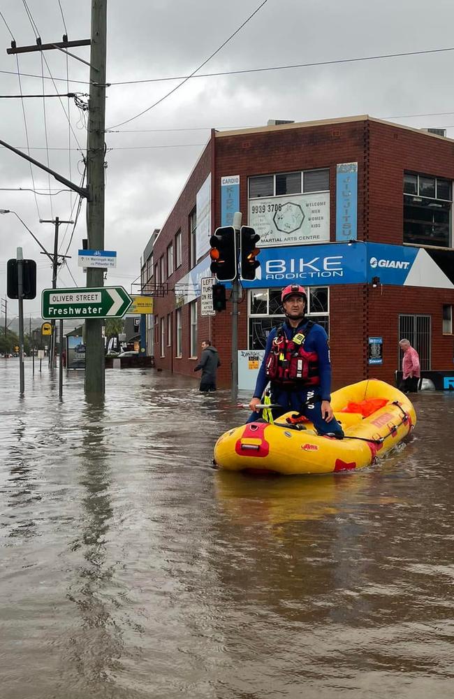 Severe Weather: Driver Rescued After Car Enters Floodwater At Narrabeen ...