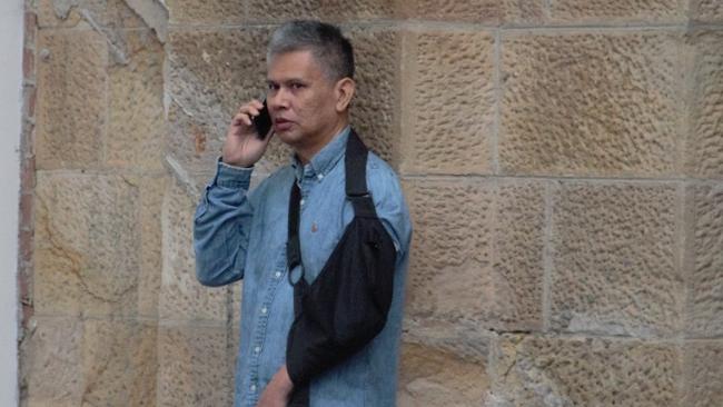 Thanh Danh Van outside Wollongong Court on March 16. Picture: Madeline Crittenden