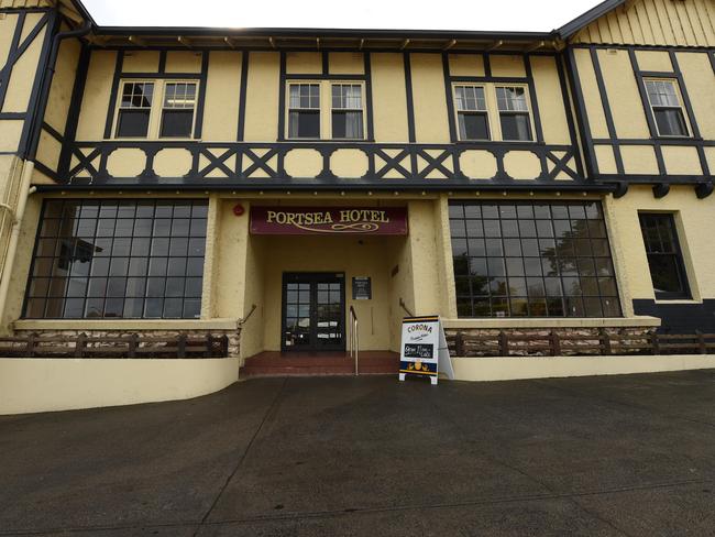 The Portsea Hotel before its first round of renovations.