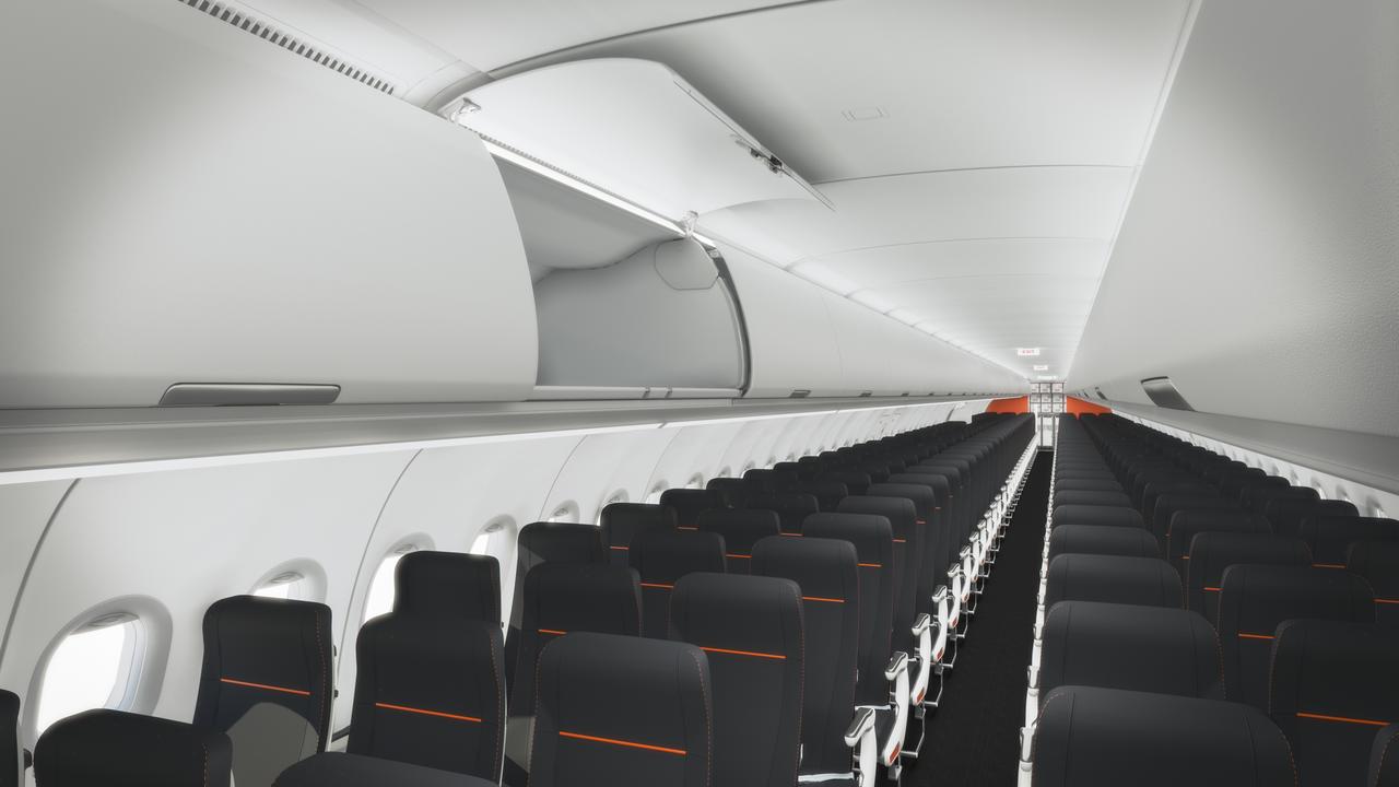 The A321neo LR has extra large storage bins and several other features designed to take some of the stress out of travel.