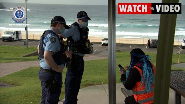 NSW Police conducting COVID compliance operation in Sydney's eastern beaches