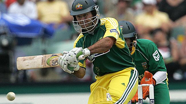 Ponting flayed the Proteas to all parts of the Wanderers ground. Picture: AFP