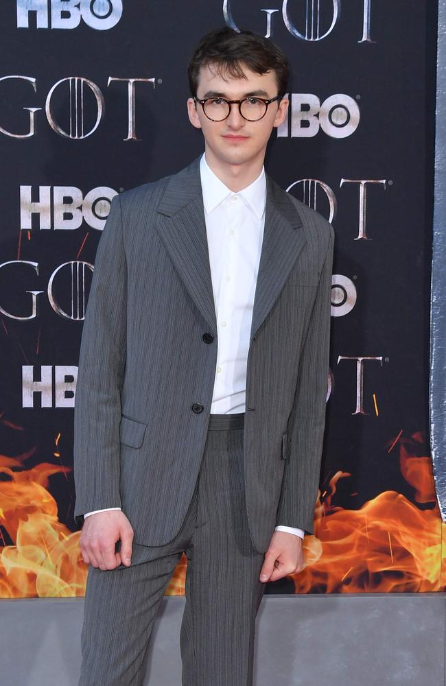 British actor Isaac Hempstead Wright arrives for the “Game of Thrones” eighth and final season at Radio City Music Hall on April 3, 2019 in New York city. (Photo by Angela Weiss / AFP)