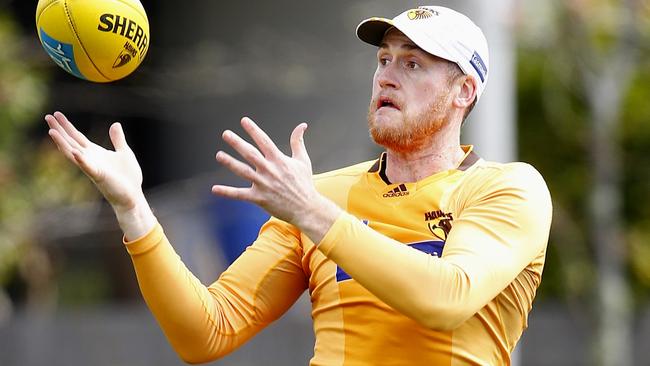 Jarryd Roughead is expected to miss the rest of the 2016 season. Picture: Michael Klein