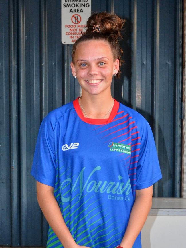 Innisfail Leprechauns player Kimberley Bryant. Picture: supplied