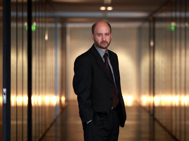 JP Morgan senior global economist Joe Lupton, at their offices in Sydney.