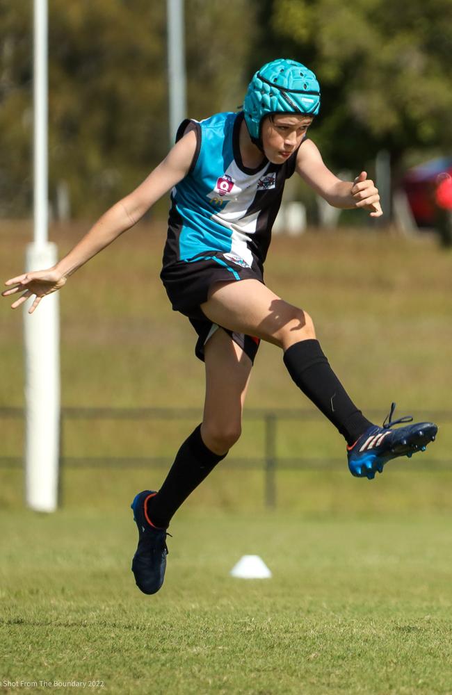 Collingwood Park AFL young-gun Oscar "Ozzie" Kenny. Picture Credit: Lori Davidson @shotfromtheboundary