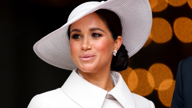 The Duchess of Sussex revealed Prince Harry's reaction to the decision to overturn abortion rights was "guttural". Picture: Getty Images