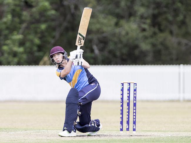 Carly Fuller starred for the Gold Coast Dolphins’ women.