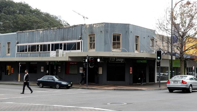 NOW: Central Coast Hotel (formerly the Union Hotel) in Mann St Gosford on Friday August 3. Picture: AAP/Sue Graham.