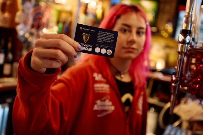 The Old Ivy House pub in London has introduced Guinness ration cards amid a UK shortage of the beer