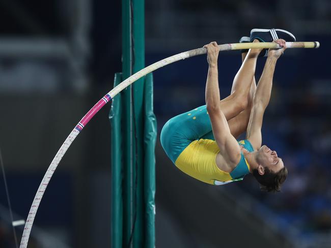 SA’s Kurtis Marschall competing at the Rio Olympic Games. Picture. Brett Costello