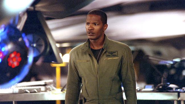 Jamie Foxx stars in the underwhelming Stealth.