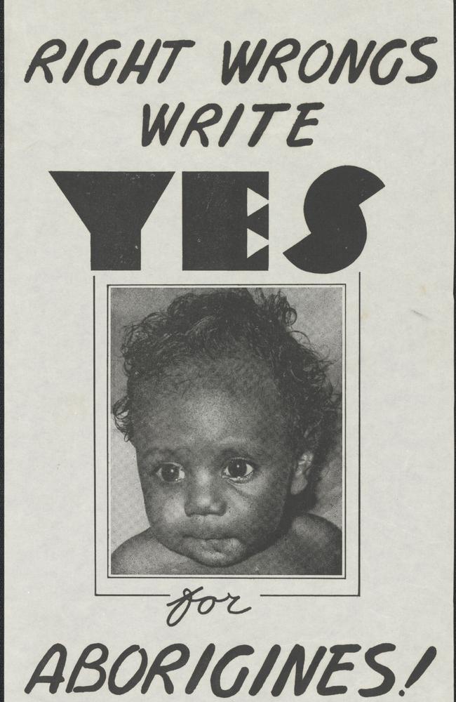 A poster for the 1967 referendum.