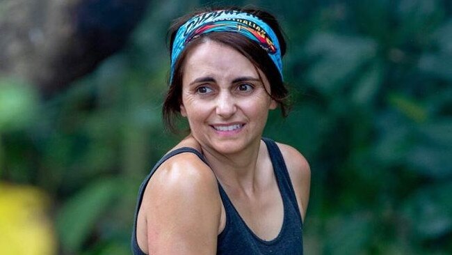 Actor Pia Miranda on Australian Survivor.