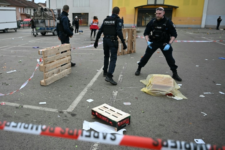 One dead, several police officers wounded in knife attack in France