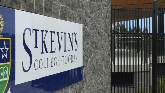 St Kevin's College has this week been embroiled in scandal. Picture: Supplied