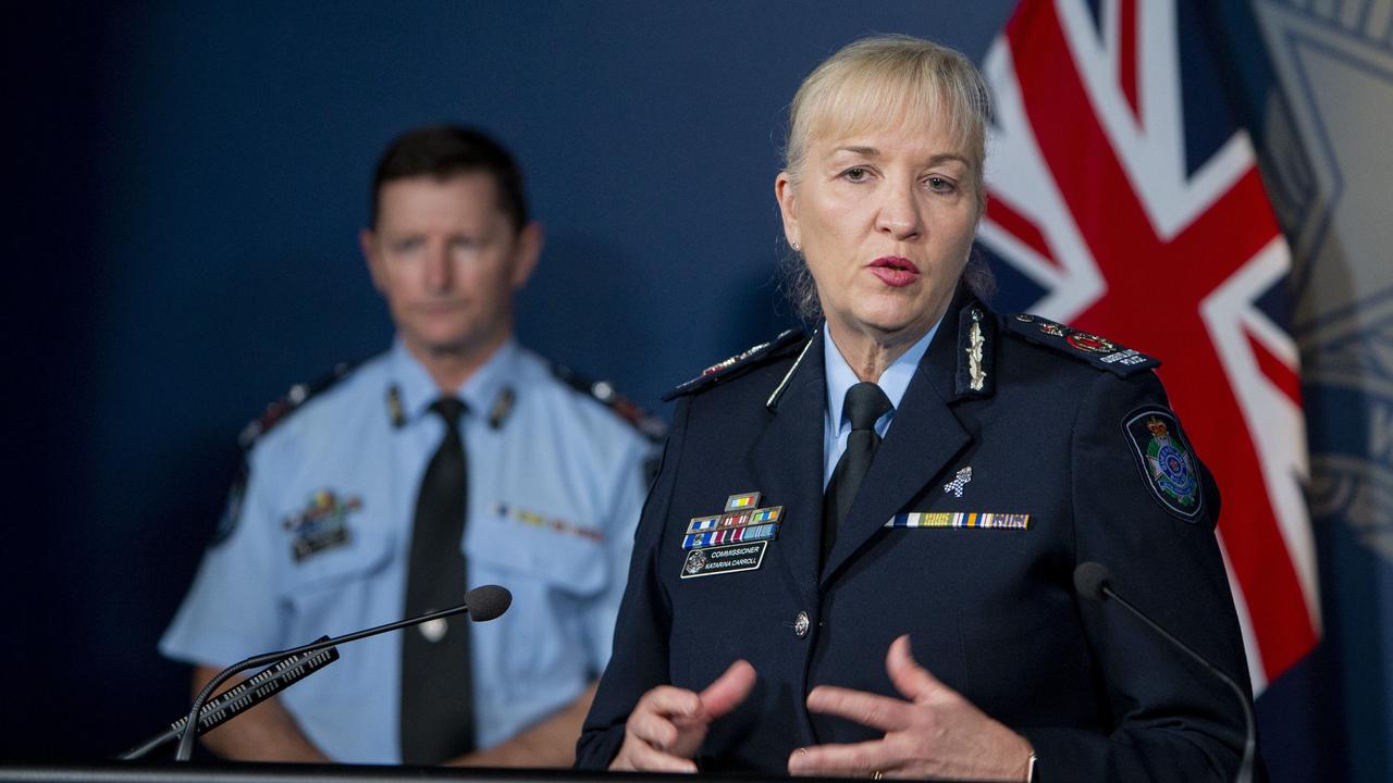 Queensland Police Commissioner Katarina Carroll. Picture: Jerad Williams