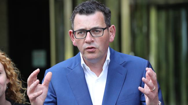 Victorian Premier Daniel Andrews says hospitals and schools need to be properly funded. Picture: AAP