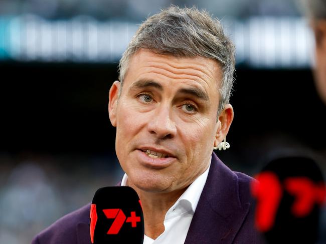 MELBOURNE, AUSTRALIA - MARCH 14: Matthew Richardson is seen during the 2024 AFL Round 01 match between the Carlton Blues and the Richmond Tigers at the Melbourne Cricket Ground on March 14, 2024 in Melbourne, Australia. (Photo by Dylan Burns/AFL Photos via Getty Images)